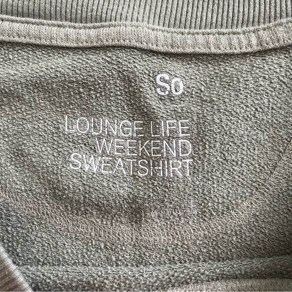SO crew neck sweatshirt - Picture 2 of 3